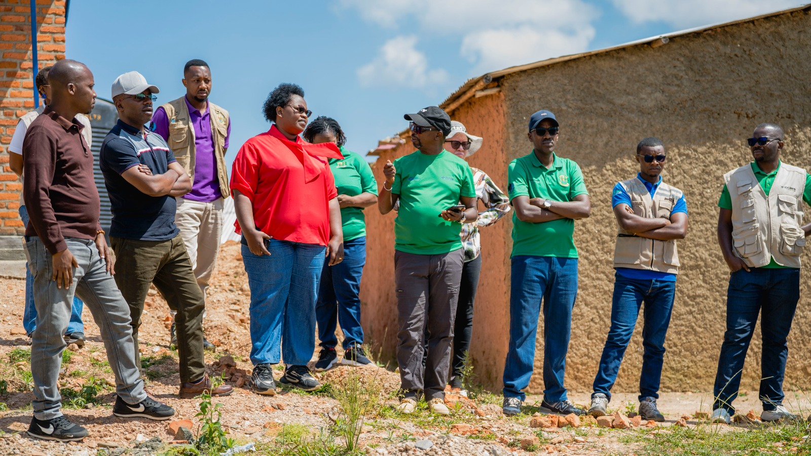 Field visit delegation led by the MoE team